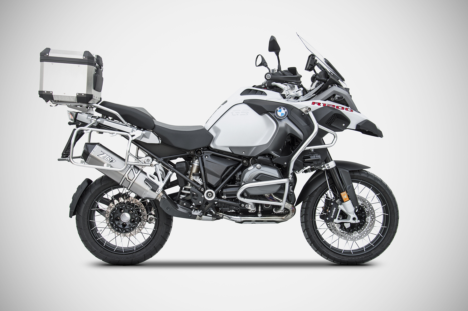 ZARD Penta Slip-on Exhaust for the 2013-2018 BMW R 1200 GS / Adventure - Winner of the September 2018 TourenFahrer Magazine Best of Exhaust for the GS!!! ZARD Penta Slip-on Exhaust for the 2013-2018 BMW R 1200 GS / Adventure - Winner of the September 2018 TourenFahrer Magazine Best of Exhaust for the GS!!!